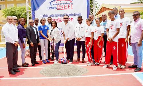 INEFI da inicio a la construcción de un moderno polideportivo en San Juan De La Maguana