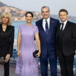 El presidente Luis Abinader comenzó su gira en Francia