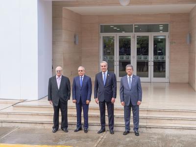 Inicia reunión de Abinader con expresidentes y el CES de crisis Haití
