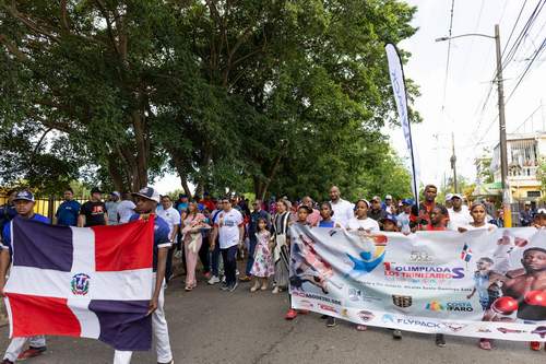 Realizan primeras olimpiadas deportivas de Los Trinitarios.