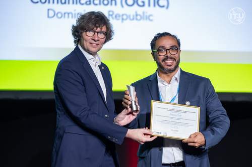 OGTIC recibe reconocimiento en los Premios WSIS 2025