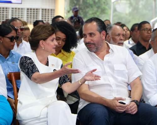 Vicepresidenta Raquel Peña elogia labor de Alberto Rodríguez al frente del INEFI
