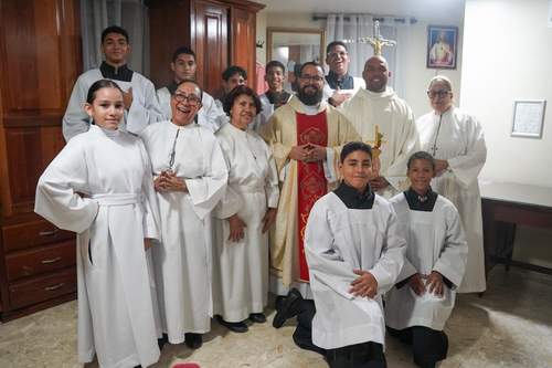 Séptimo día de las Fiestas Patronales de la Parroquia Santa Mónica se celebra con fervor yo esperanza