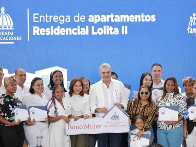 Gobierno entrega residencial Lolita II en Hato Nuevo