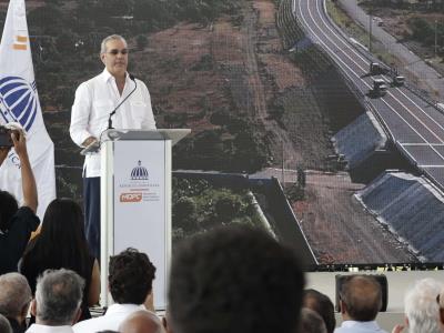 Celebra inauguración de la Circunvalación de Baní