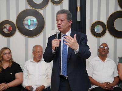 Leonel Fernández: "La Fuerza del Pueblo está en primer lugar"