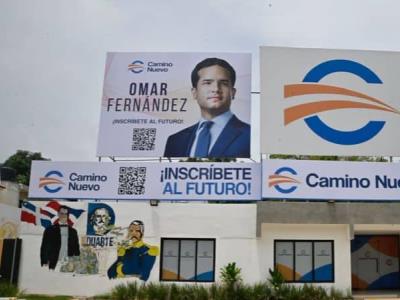 JCE: vallas Omar Fernández deberán ser retiradas  por Camino Nuevo