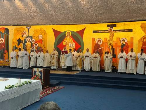 Unidad y gratitud marcan los 9 años de ministerio episcopal de Mons. Francisco Ozoria