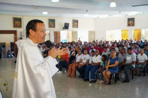 P. Pelagio Taveras llama a volver a Dios y rescatar los valores en el hogar